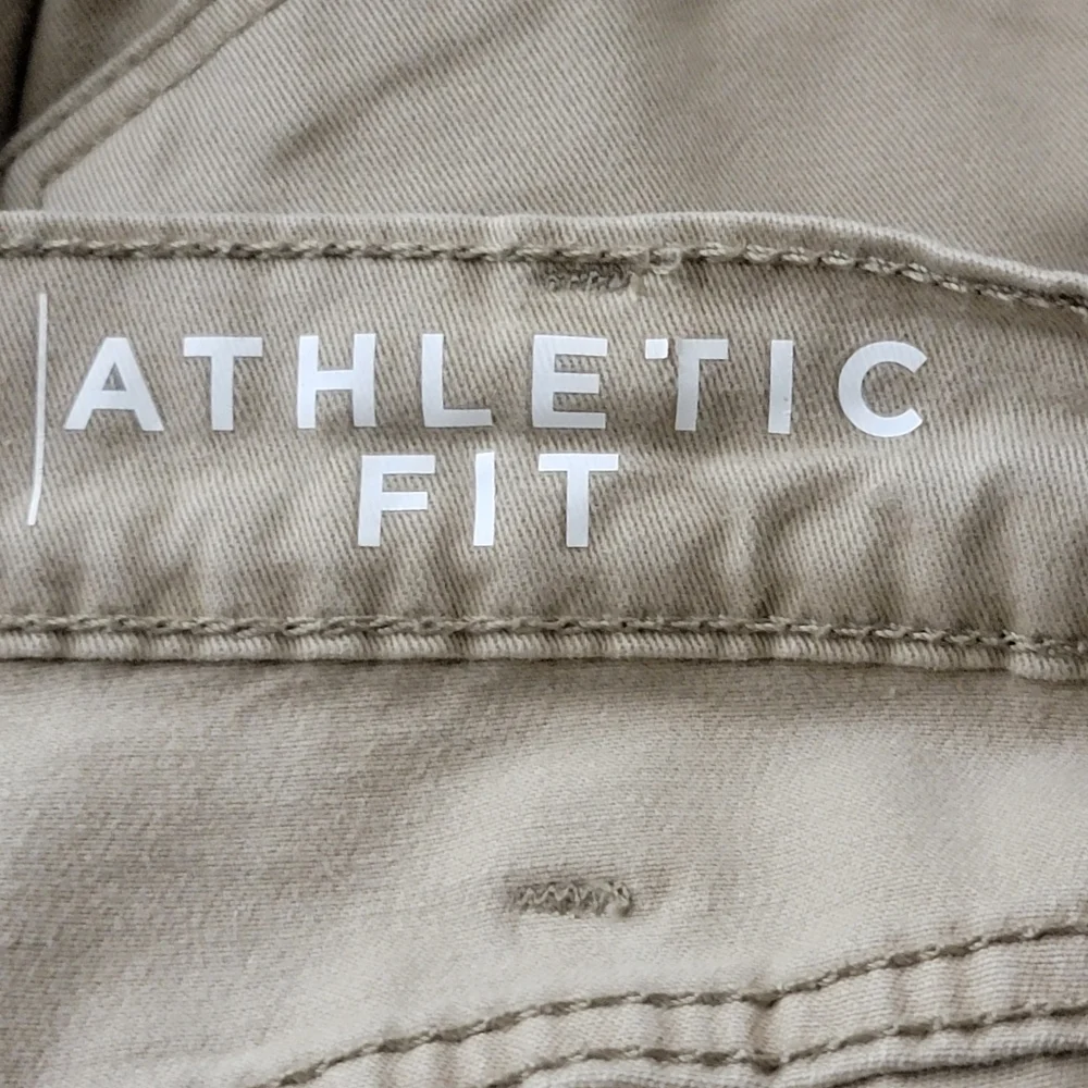Denizen from Levi's men's athletic fit tan chino pants size 38x32